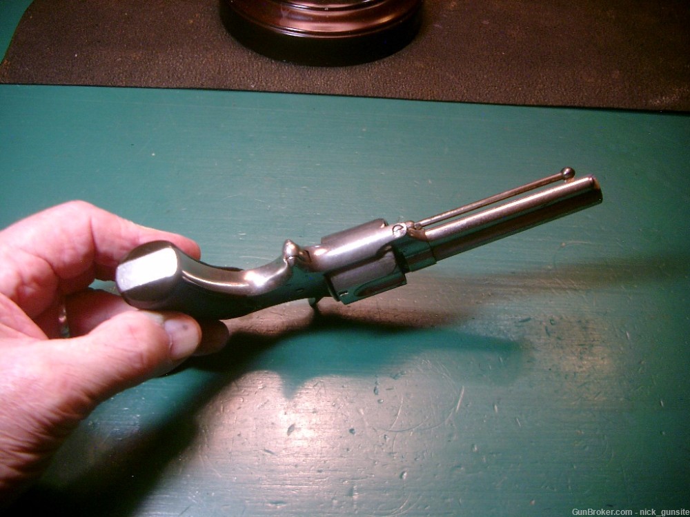 Remington Smoot No.3  Saw Handle Revolver IN SCARCE .38 CENTERFIRE CALIBER -img-4