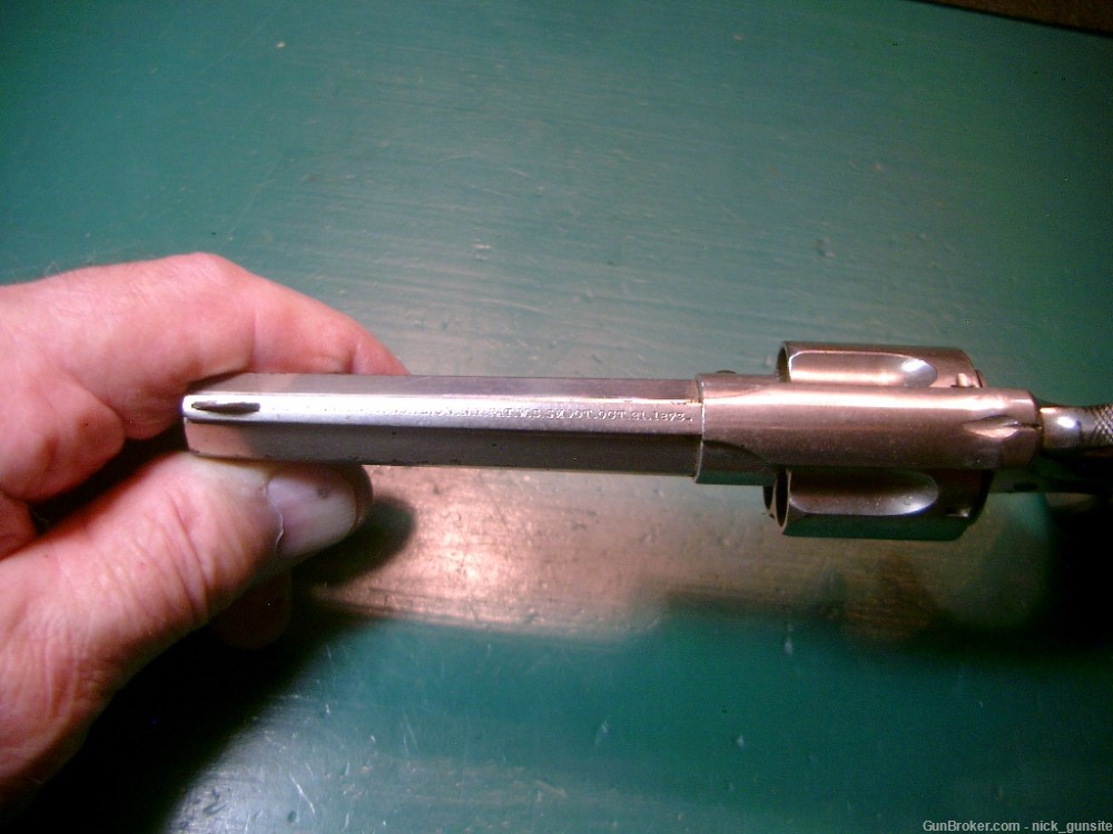 Remington Smoot No.3  Saw Handle Revolver IN SCARCE .38 CENTERFIRE CALIBER -img-2