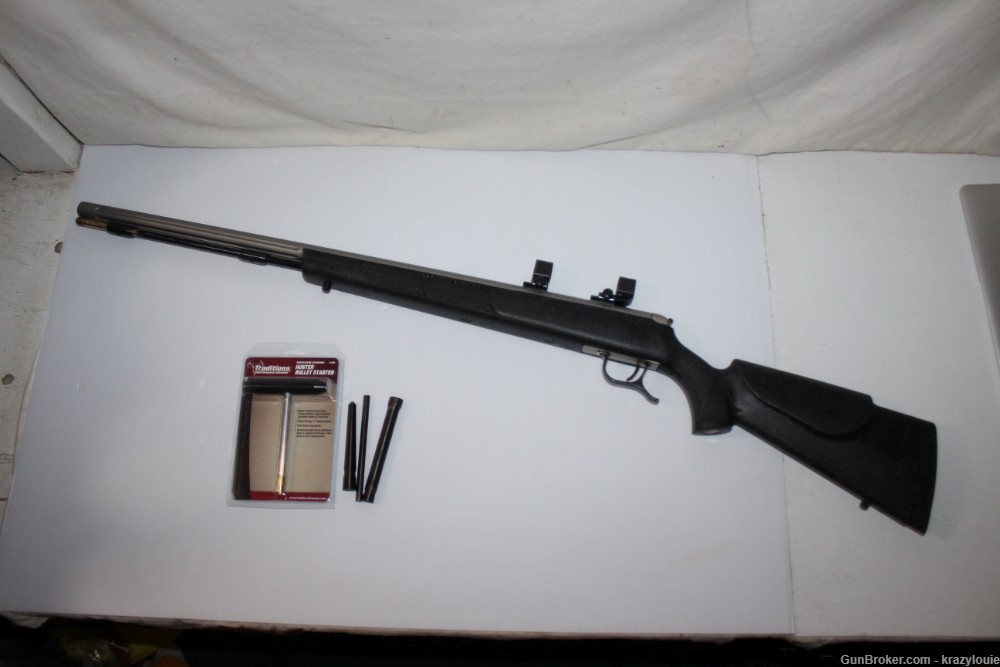 Winchester APEX .45 Caliber Muzzleloader Rifle 28" Fluted Barrel + Extras -img-1