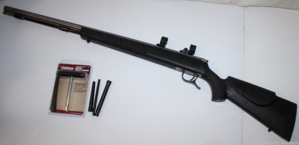 Winchester APEX .45 Caliber Muzzleloader Rifle 28" Fluted Barrel + Extras -img-0