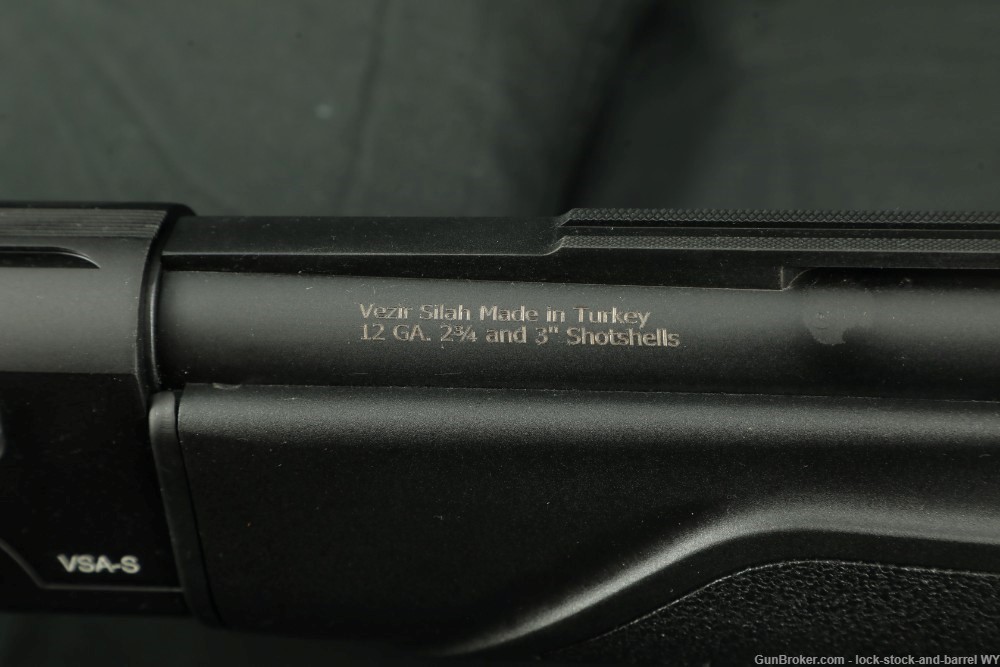 Anubis Armaments VEZiR Arms Carrera VSA-S 12GA 3” Black Hunting Shotgun 28”-img-30