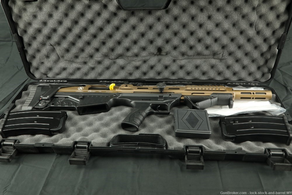 Anubis Armaments VEZiR Arms Carrera B100 12G 3” Bronze Bullpup Shotgun 18.5-img-51