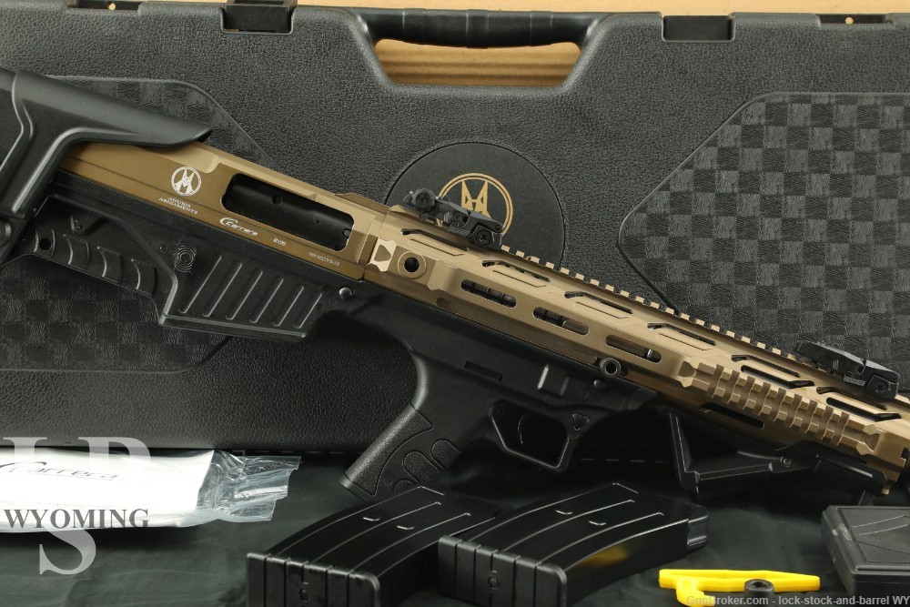 Anubis Armaments VEZiR Arms Carrera B100 12G 3” Bronze Bullpup Shotgun 18.5-img-0