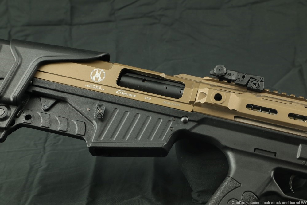 Anubis Armaments VEZiR Arms Carrera B100 12G 3” Bronze Bullpup Shotgun 18.5-img-5