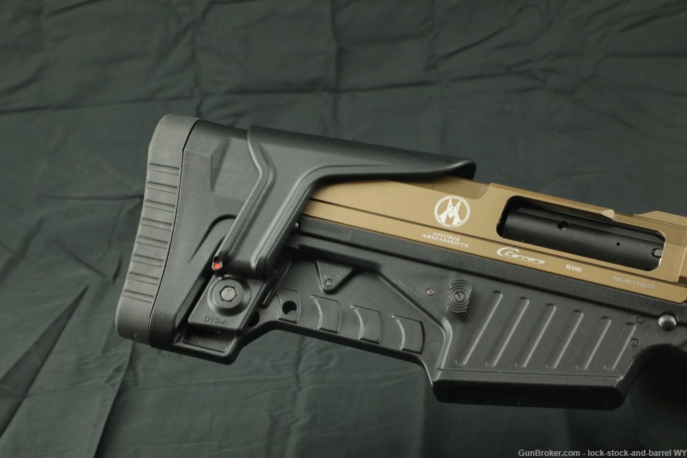 Anubis Armaments VEZiR Arms Carrera B100 12G 3” Bronze Bullpup Shotgun 18.5-img-4