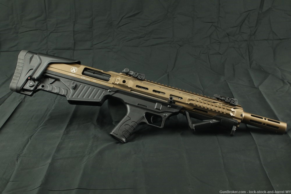 Anubis Armaments VEZiR Arms Carrera B100 12G 3” Bronze Bullpup Shotgun 18.5-img-3