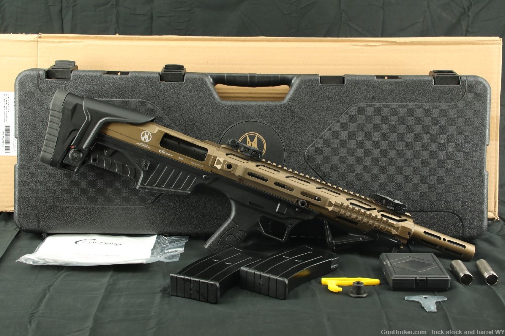 Anubis Armaments VEZiR Arms Carrera B100 12G 3” Bronze Bullpup Shotgun 18.5-img-2