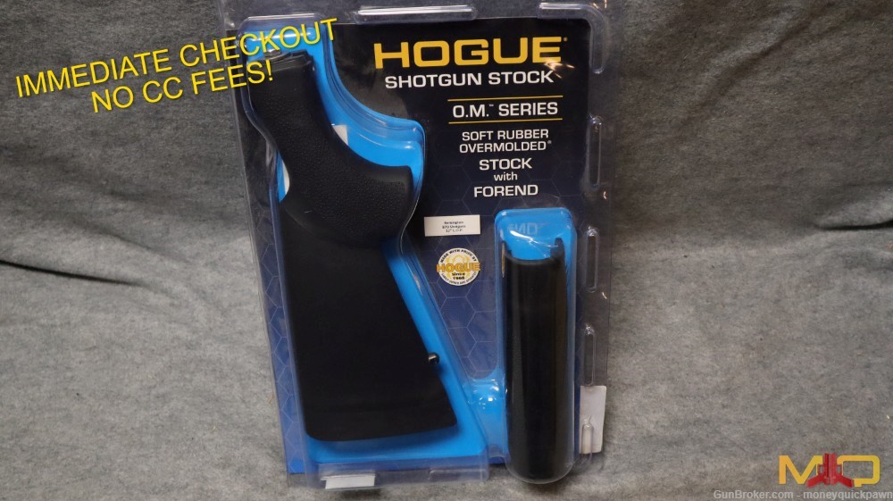 New Hogue Overmolded Shotgun Stock Remington 870  Penny Start!-img-0