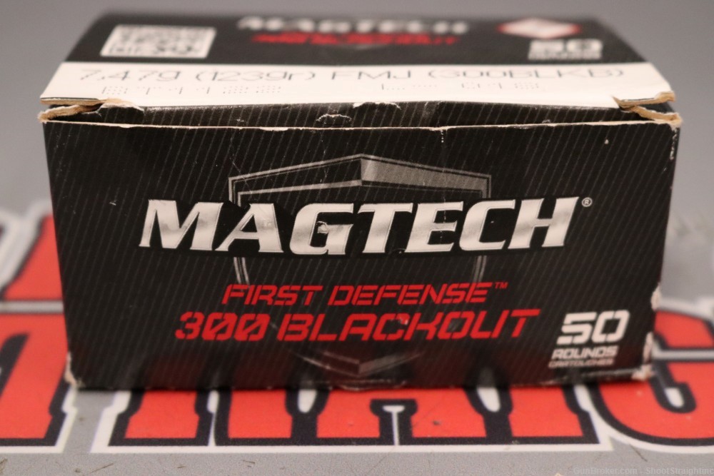 Lot O' One (1) Box of 50rds Magtech First Defense .300BLK 123gr FMJ-img-15