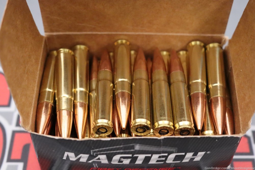 Lot O' One (1) Box of 50rds Magtech First Defense .300BLK 123gr FMJ-img-1