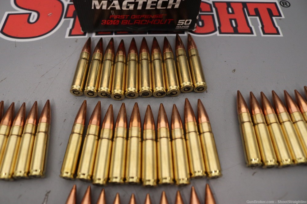 Lot O' One (1) Box of 50rds Magtech First Defense .300BLK 123gr FMJ-img-10
