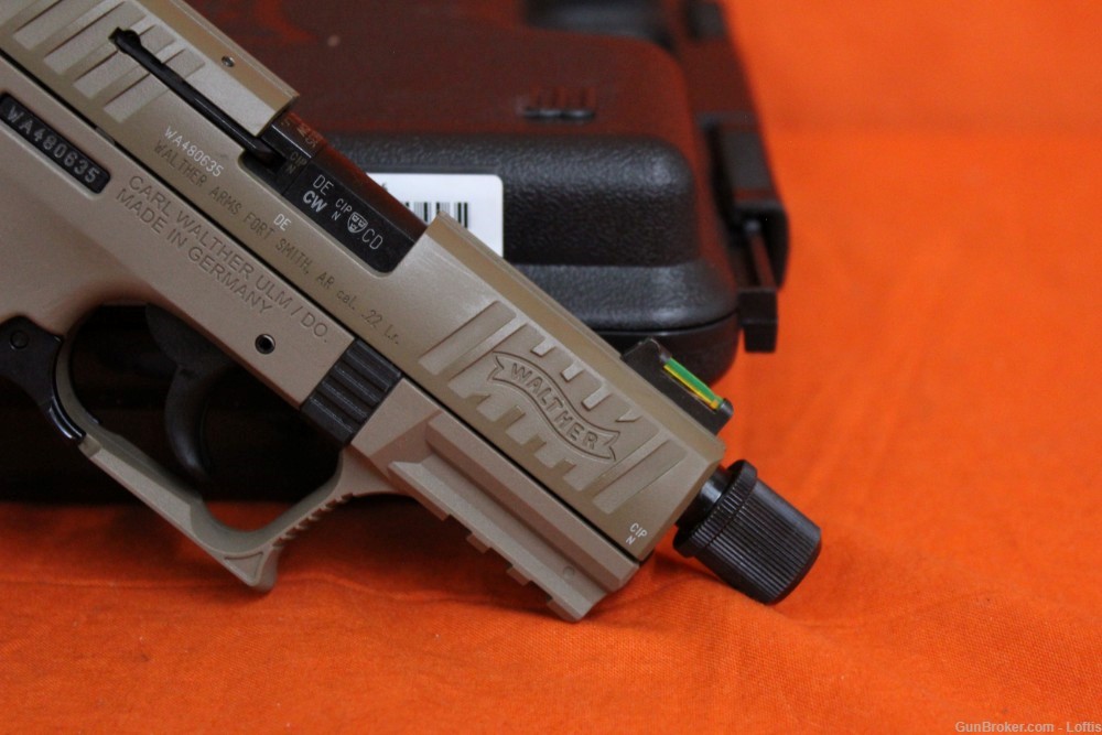 Walther P22Q Tactical .22lr FDE NEW! Free Layaway!-img-5