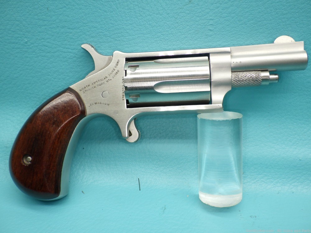 North American Arms Mini .22 Magnum revolver 1 5/8"bbl  W/ Box -img-1