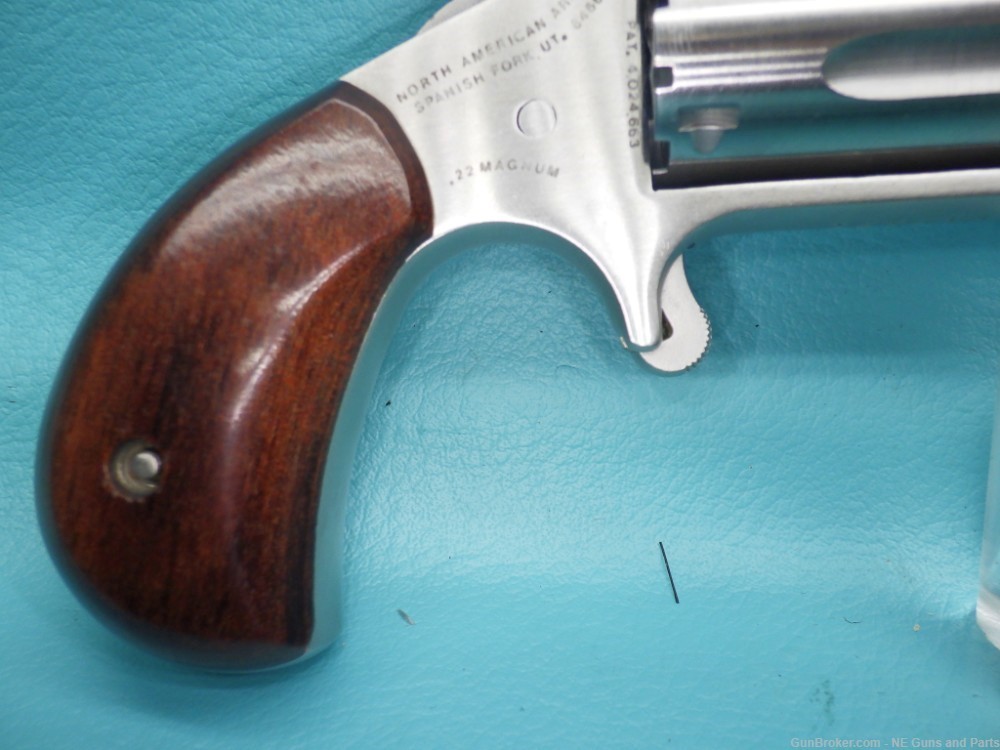 North American Arms Mini .22 Magnum revolver 1 5/8"bbl  W/ Box -img-2