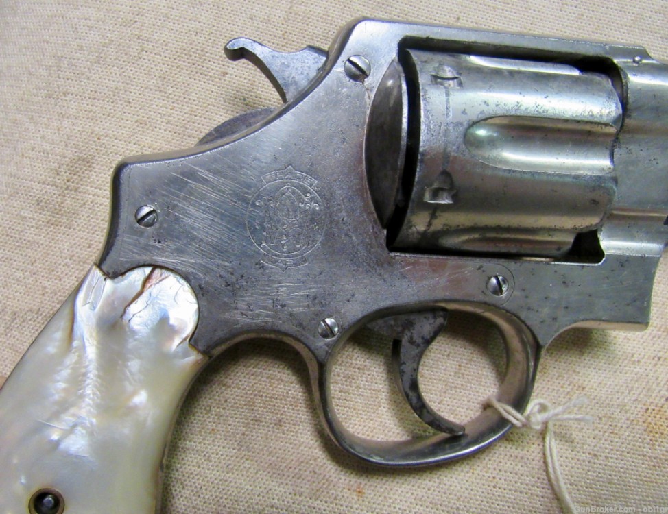 Smith & Wesson .44 Hand Ejector First Model Triple Lock 1915 .01 NO RESERVE-img-10