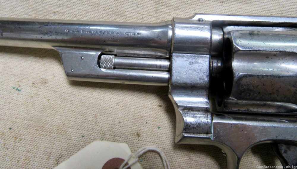 Smith & Wesson .44 Hand Ejector First Model Triple Lock 1915 .01 NO RESERVE-img-3