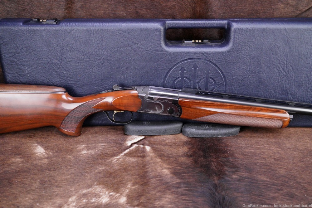 Beretta Model 682X Super Trap 32" Ported 12 GA O/U Combo Shotgun, MFD 1993-img-2