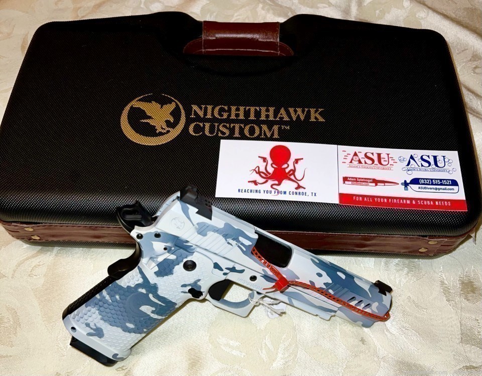 Nighthawk Customs President Double Stack 9mm 1911 - Alpine Multi Cam-img-2