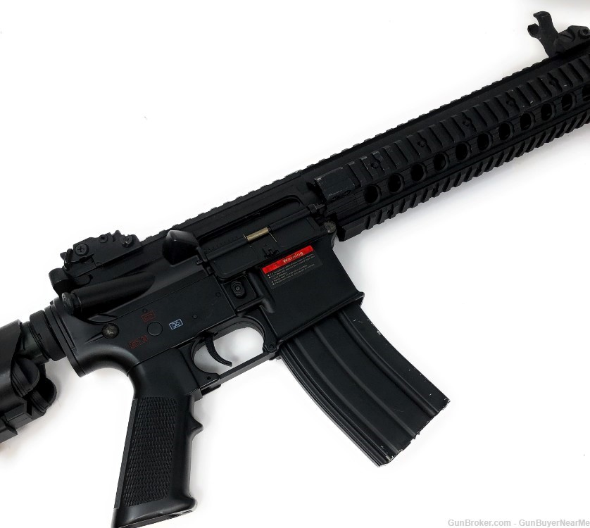 Echo STAG-15 M8A3 Airsoft Rifle 5.56mm - JP-24 Black with a few accessories-img-5