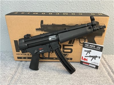 HK MP5 - 81000471 - 22LR - 9” - 10RD - 15943