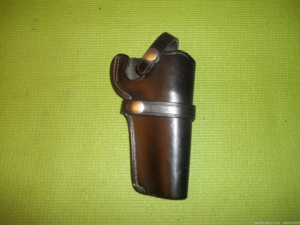 Smith Wesson Logo Right Hand Leather Holster Colt 3"  Det Sp Agent Cobra-img-6