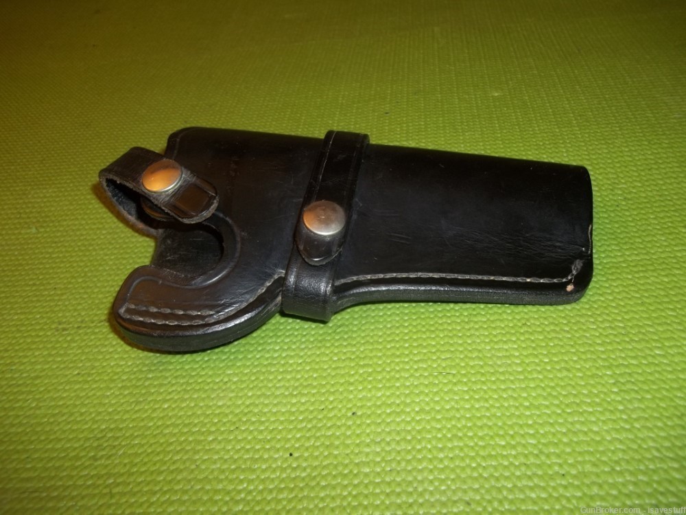 Smith Wesson Logo Right Hand Leather Holster Colt 3"  Det Sp Agent Cobra-img-4