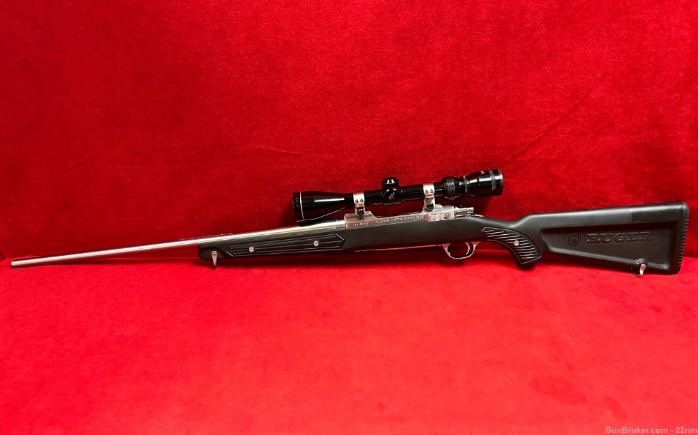 Ruger M77 Mark II, .270 Win, All Weather, Stainless, 1991, Paddle Stock-img-1
