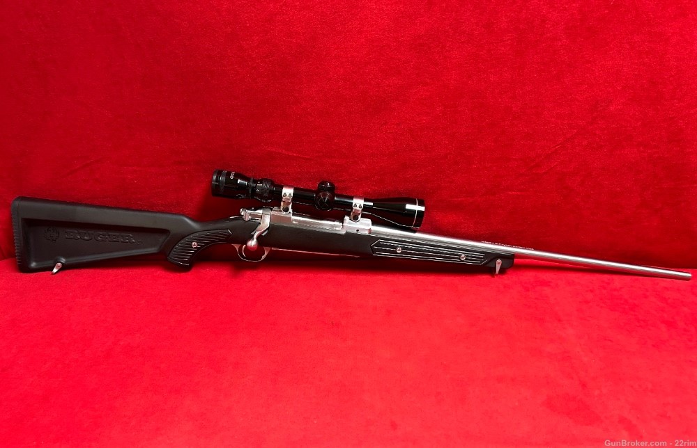 Ruger M77 Mark II, .270 Win, All Weather, Stainless, 1991, Paddle Stock-img-0