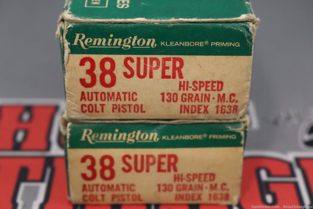 Lot O' Two (2) Boxes of 96rds Remington .38 SUPER 130gr FMJ-img-9