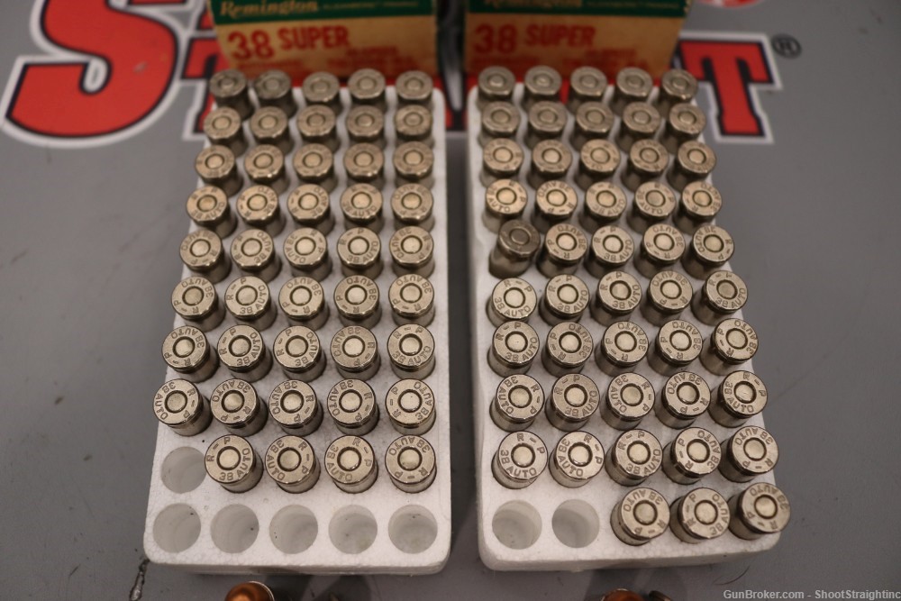 Lot O' Two (2) Boxes of 96rds Remington .38 SUPER 130gr FMJ-img-1