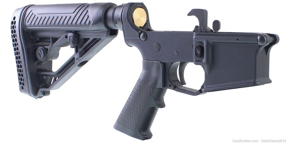 Anderson Mfg. AR15 Lower Build Kit - Adaptive Tactical Stock - Assembled-img-1