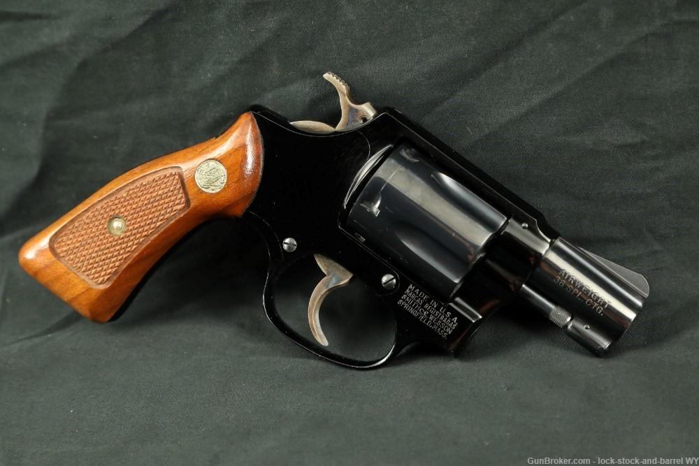 Smith & Wesson S&W Model 37 Airweight .38 Spl 2" Blue Revolver C&R-img-3