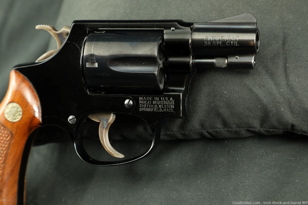 Smith & Wesson S&W Model 37 Airweight .38 Spl 2" Blue Revolver C&R-img-20