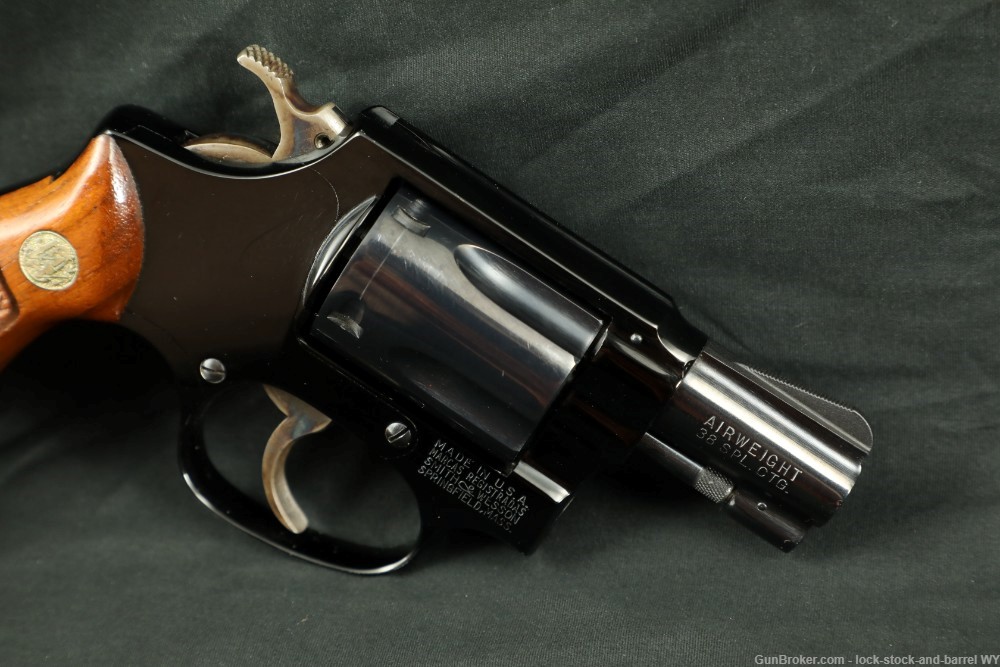 Smith & Wesson S&W Model 37 Airweight .38 Spl 2" Blue Revolver C&R-img-5