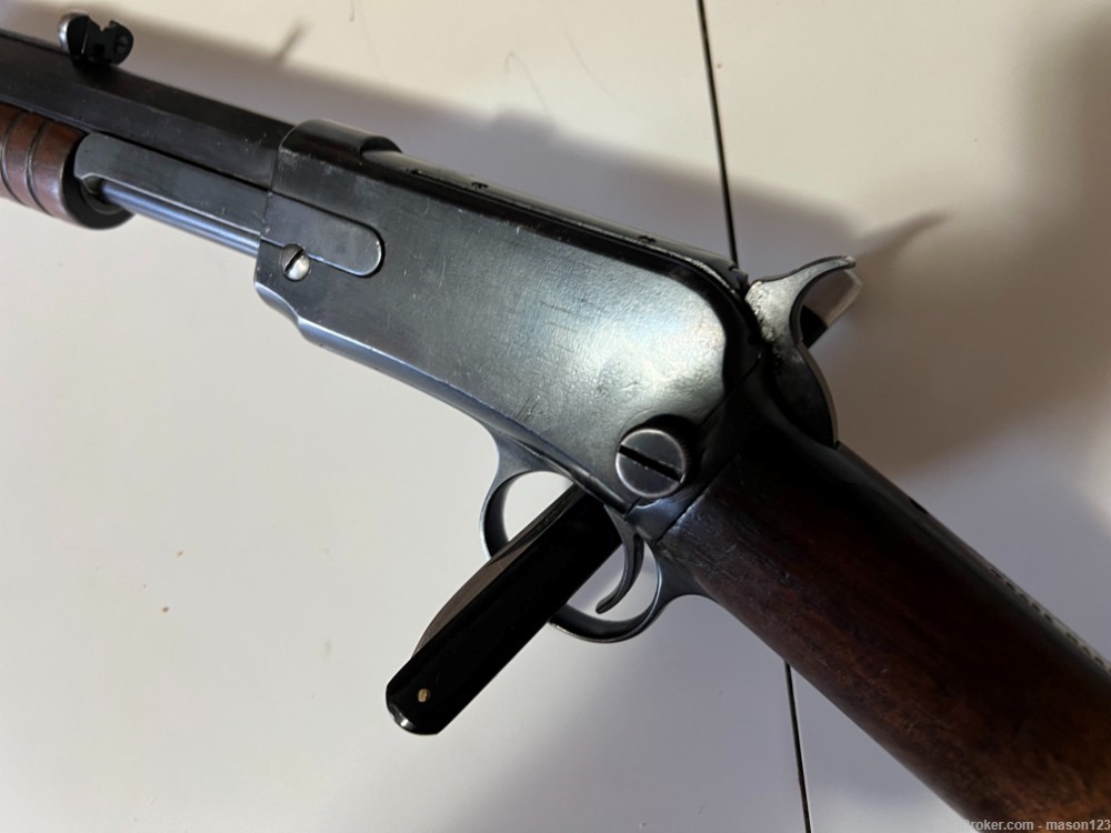 22 WRF WINCHESTER MODEL 1890 PUMP GUN-img-9