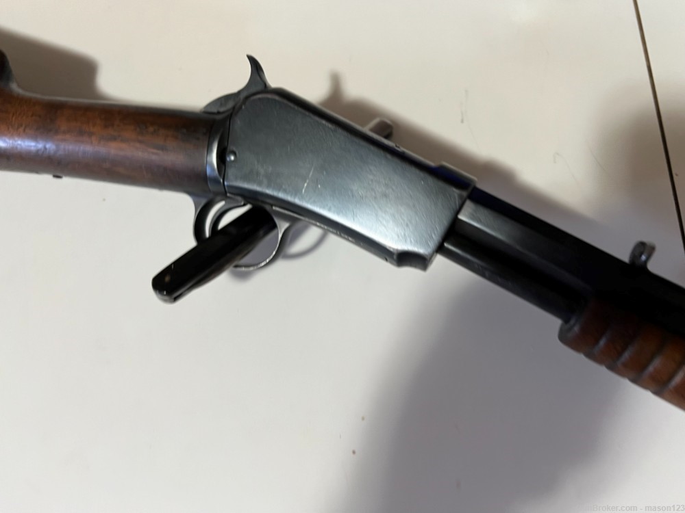 22 WRF WINCHESTER MODEL 1890 PUMP GUN-img-3