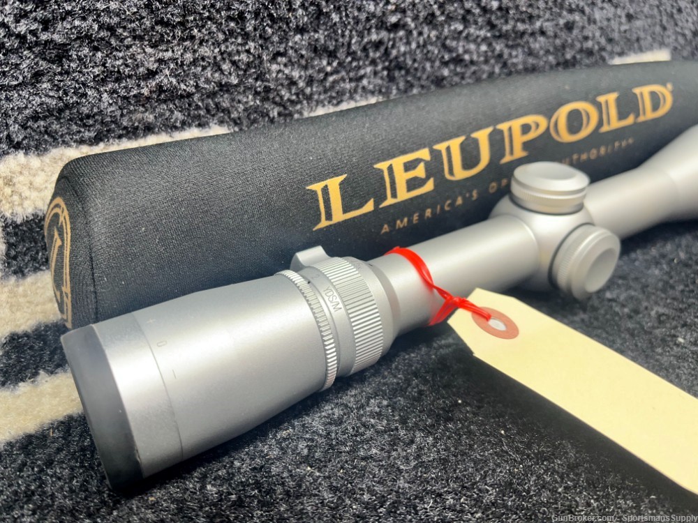USED LIKE NEW Leupold VX-3 4.5-12x40mm 1" Silver Duplex!-img-2