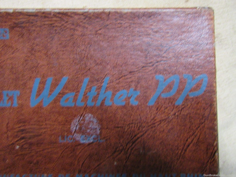 Original Manurhin Walther PP .32 ACP Pistol Box .01 NO RESERVE-img-3