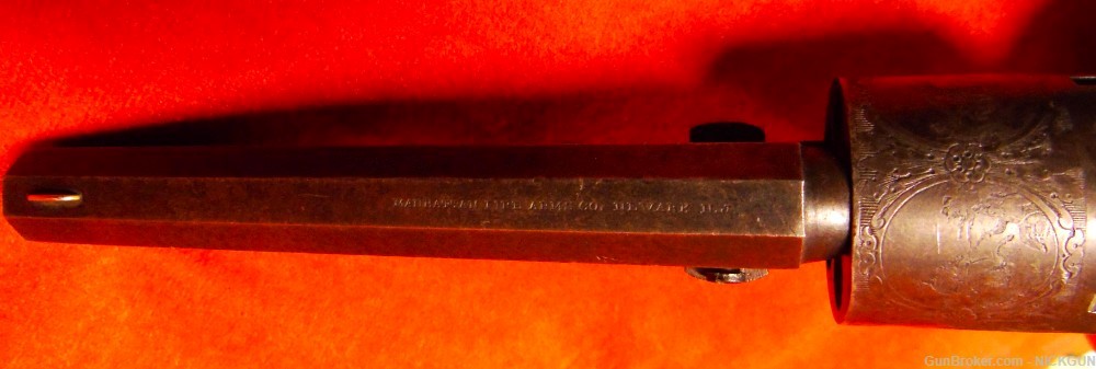 Manhattan Navy Model, Series III (5-shot) .36 caliber made (1861-1864)-img-8