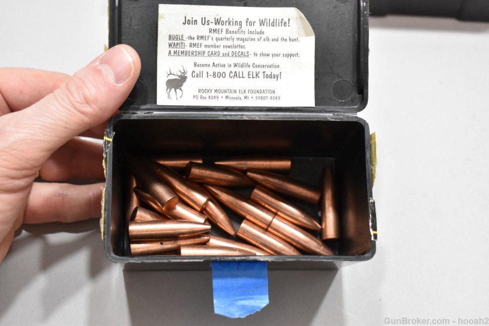 152 9.3 .366" Bullet Heads RWS Speer Barnes HP Semi-Spitzer TUG Brass Solid-img-4