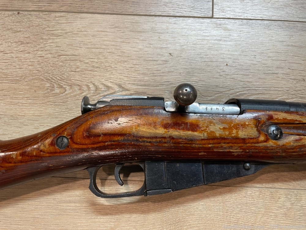 1943 WWI Russian M38 Mosin nagant Carbine 7.62x54r #s matching C&R-img-3