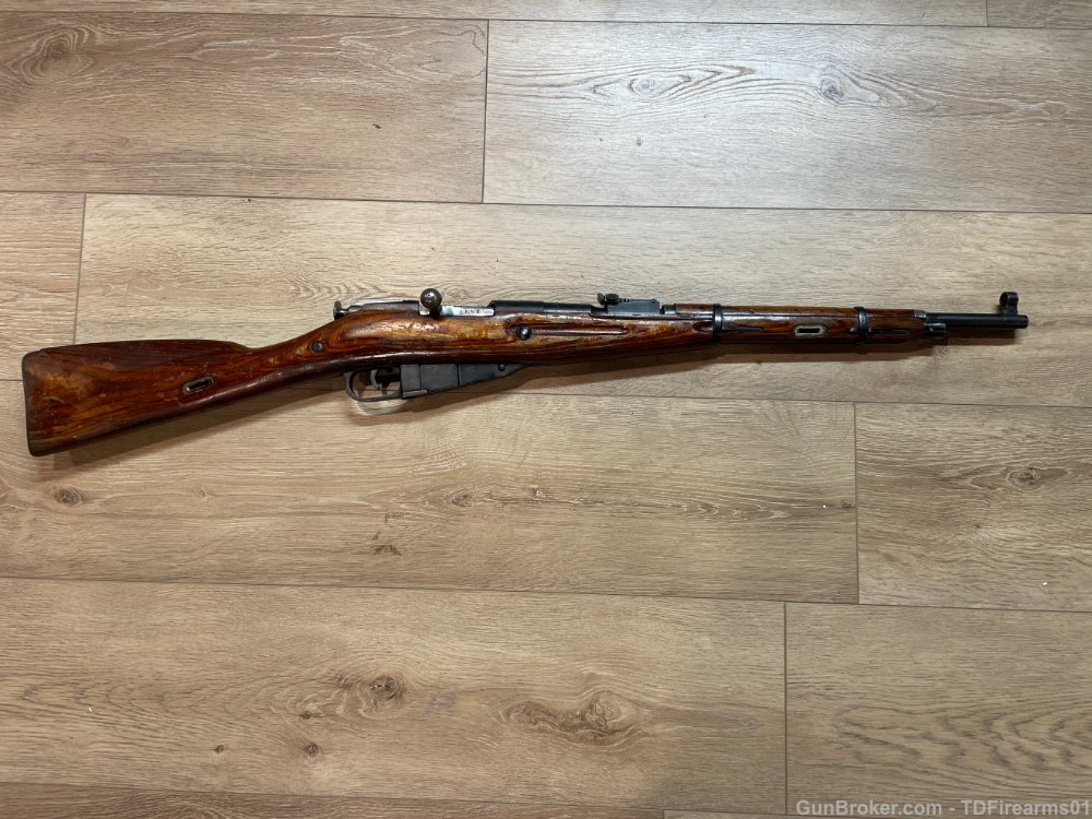1943 WWI Russian M38 Mosin nagant Carbine 7.62x54r #s matching C&R-img-1