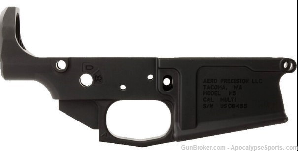 Aero Precision M5 AR10 Stripped Lower Receiver Aero AR10 M5 Lower -img-1