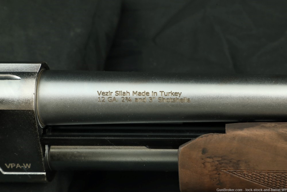 Anubis Armaments VEZiR Arms Carrera VPA-W Silver 12GA Pump Shotgun 20”-img-30