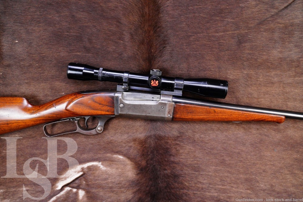 Savage Model 1899 22” Takedown Lever Action Rifle, MFD 1913 C&R-img-0