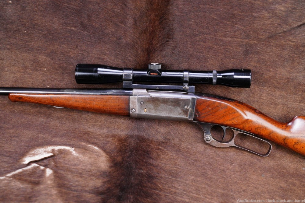 Savage Model 1899 22” Takedown Lever Action Rifle, MFD 1913 C&R-img-9