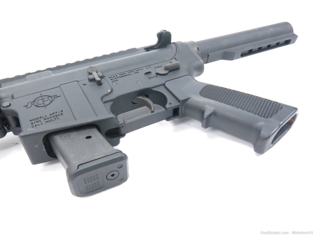 Alex Pro Firearms APF-9 9mm 6" Semi-Automatic Pistol w/ Magazine-img-8