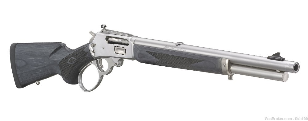 MARLIN 1895 SATIN STAINLESS TRAPPER 70450-img-1