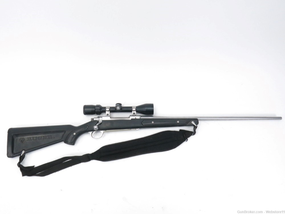 Ruger M77 Mark II 24" 7mm Rem Mag Bolt-Action Rifle w/ Scope & Sling-img-23