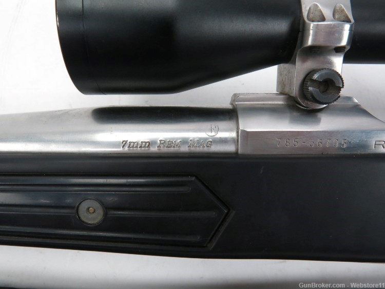 Ruger M77 Mark II 24" 7mm Rem Mag Bolt-Action Rifle w/ Scope & Sling-img-7